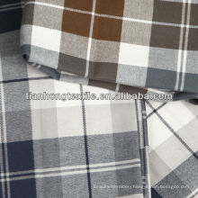 Cotton Check Plaid Flannel Fabric